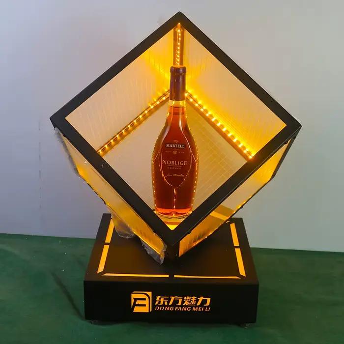 Présentoir à vin VIP pour bar et discothèque, présentoir LED pour whisky, vin et champagne, présentoir à vin créatif pour bar et discothèque