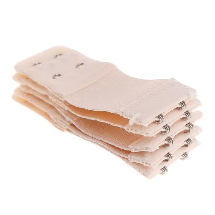 Extension de Sangle de Soutien-Gorge pour Femme, 5 Pièces, 2 Crochets, 2 Rangées, Intimes, Accessoires Intimes