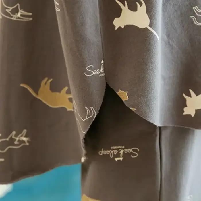 Pyjama à manches longues pour femmes
