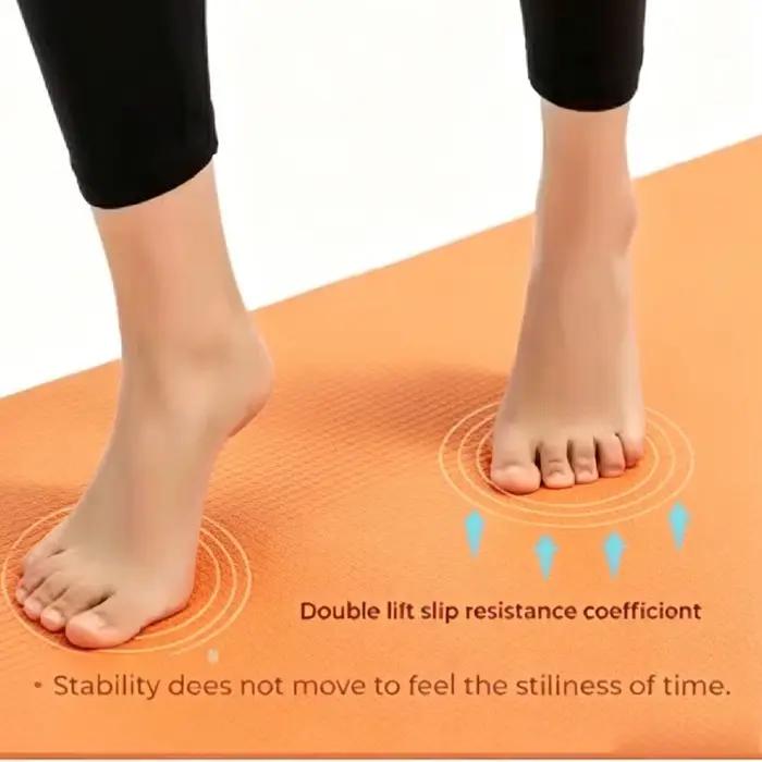 Tapis de fitness antidérapant pour exercices de Pilates, musculation, sport, gymnastique, équipement de fitness