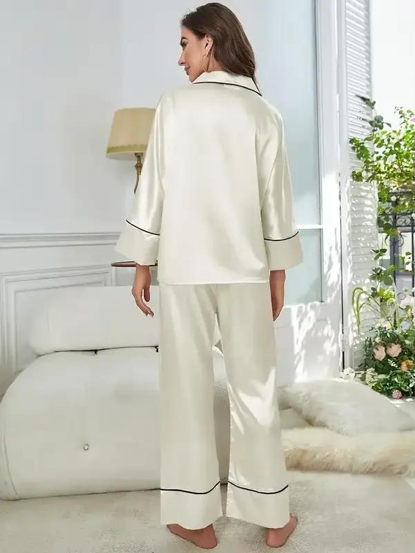 Ensemble pyjama femme vêtements de nuit costume