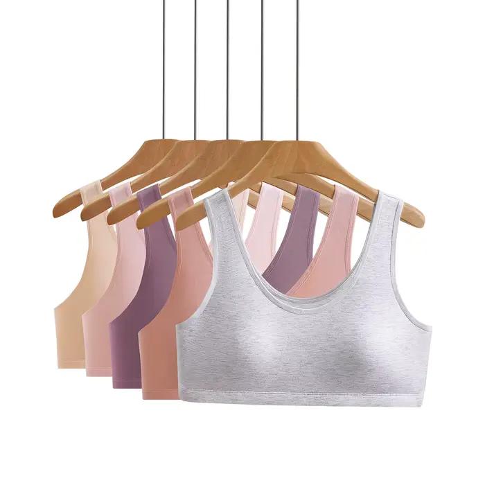 Soutien-gorge en coton à bonnets fixes pour femmes grandes tailles