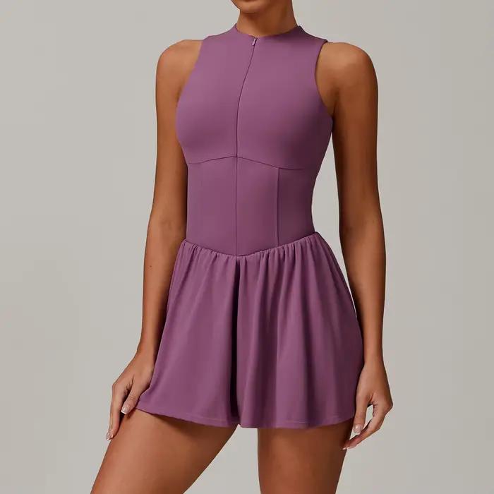Combinaison de yoga pour femme, ensemble de combinaison sexy anti-reflets, combinaison une pièce, danse, ballet, tenue de sport, gym, push-up, course à pied, tennis, sport