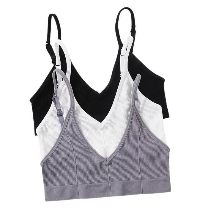 Soutien-gorge tube sans couture pour femme