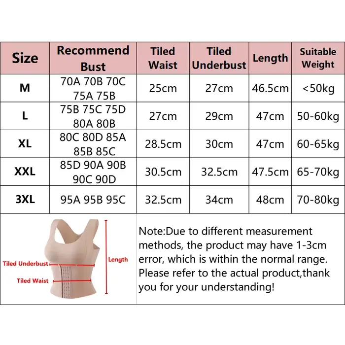 Soutien-gorge boutonné à la taille 3 en 1 pour femmes