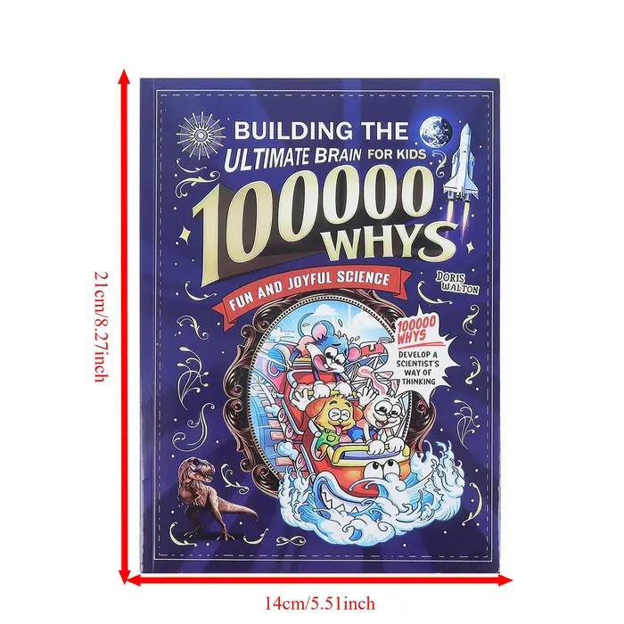 Livre scientifique pour enfants 100000 Whys, livre de lecture éducatif amusant, favorise la réflexion scientifique, développement du cerveau, livre d'apprentissage pour enfants