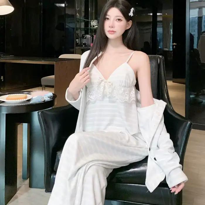 Pyjama en velours pour femmes