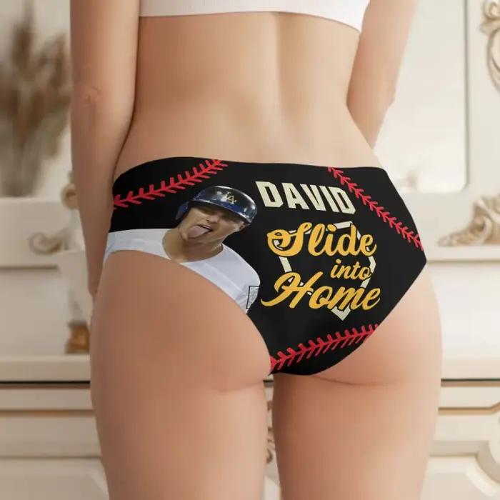 Culotte femme personnalisée avec photo et nom personnalisés