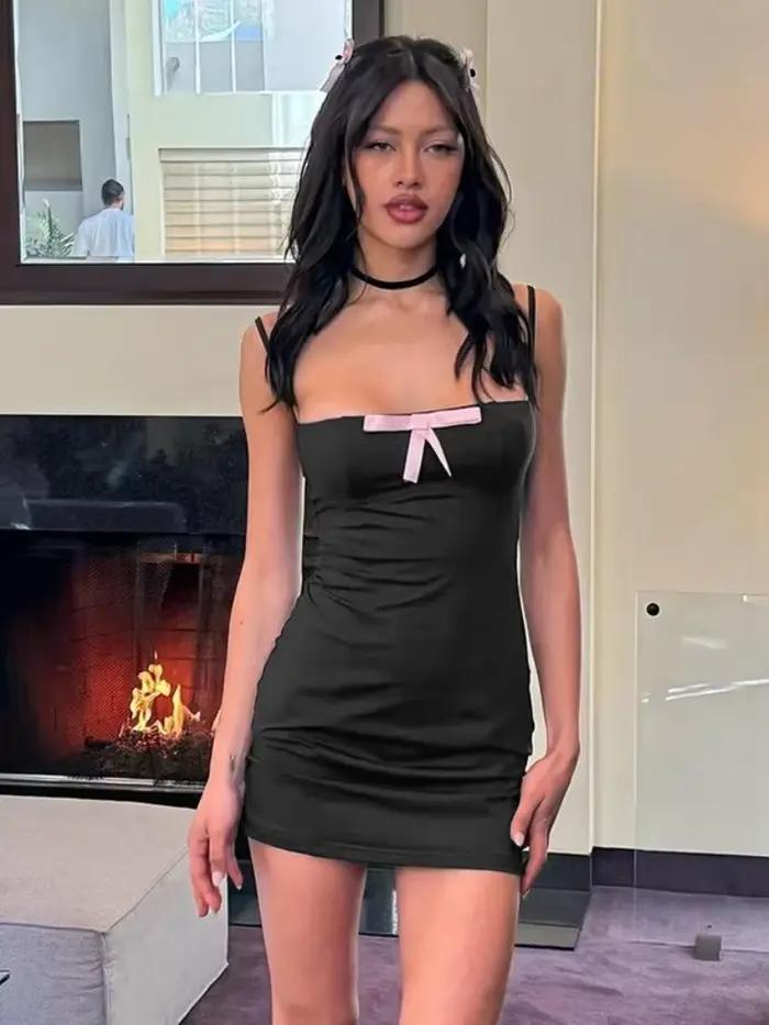 Mini robe de nuit d'été pour femmes
