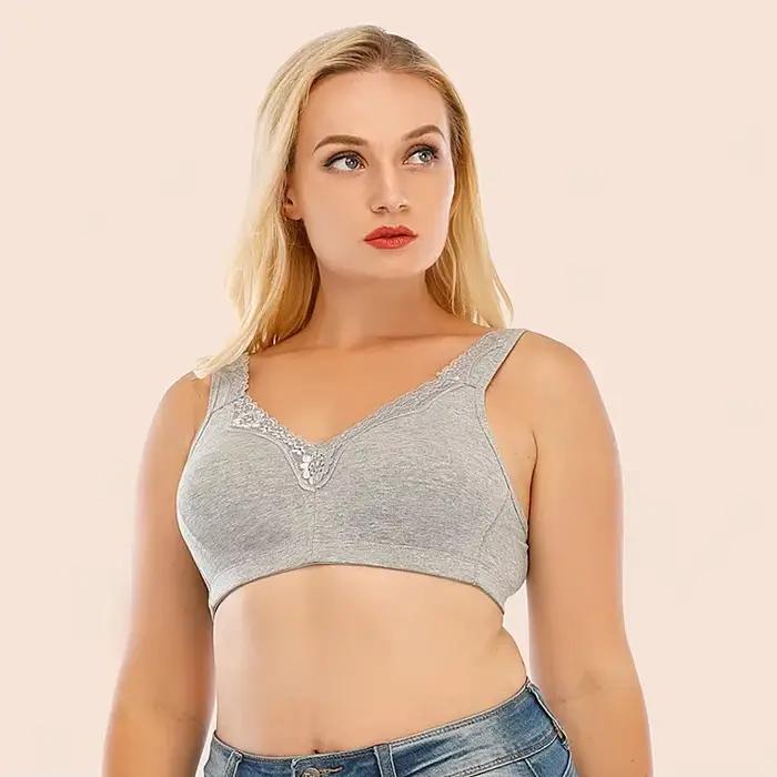Taille transfrontalière qualité supérieure soutien-gorge grande