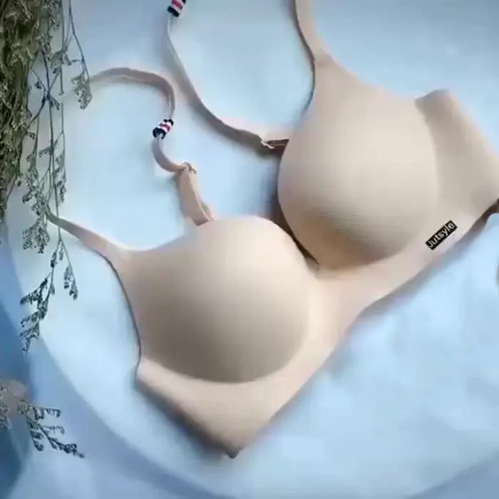 Soutien-gorge en soie glacée pour femmes