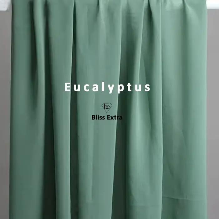 Tissu en Mousseline de Soie Verte Georgette Haute Densité, pour Doublure de Jupe d'Été, Chemise, Pantalon, Robe, Vêtements de Bricolage Faits à la Main