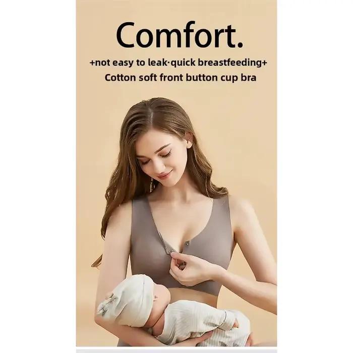 Soutien-gorge ultra-fin respirant à ouverture frontale pour femme