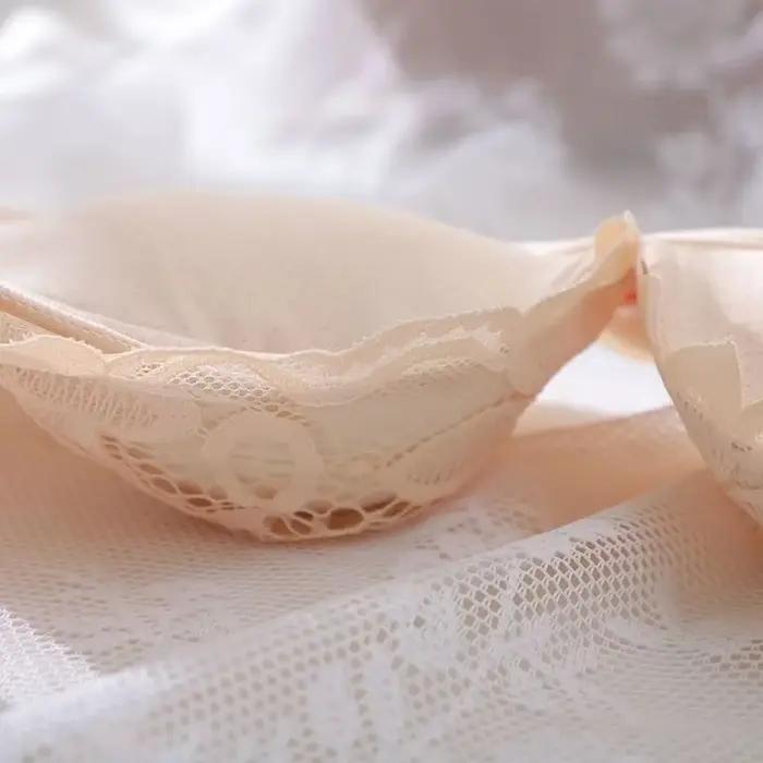 Soutien-gorge froncé sans anneau en acier, sous-vêtements sexy, poitrine plate, petite poitrine, optique supplémentaire épaissie, 8cm, 12cm