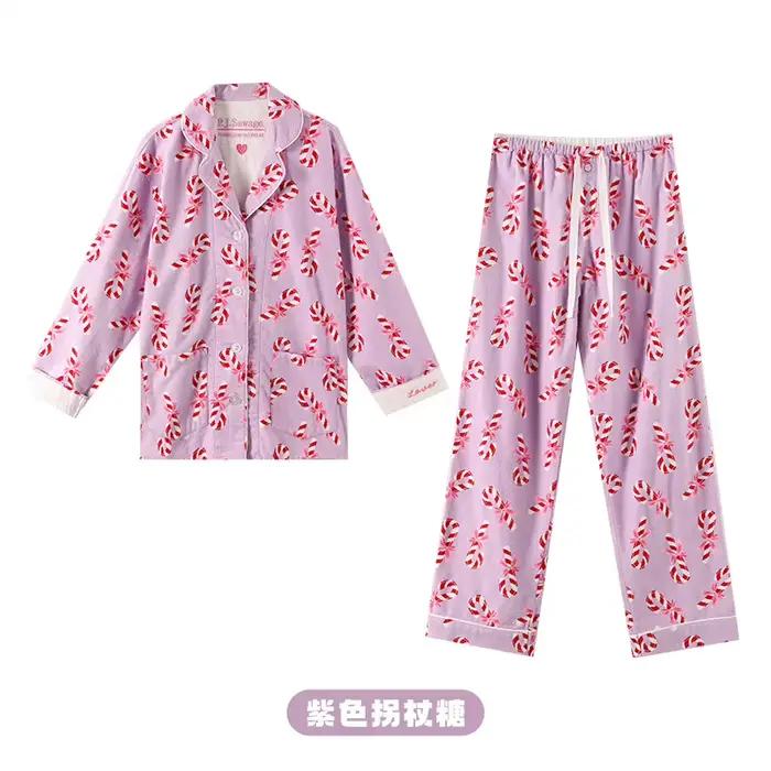 Ensemble pyjama 100% coton pour femme
