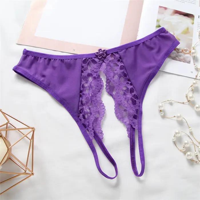 Y2k culotte d'ouverture pour femmes