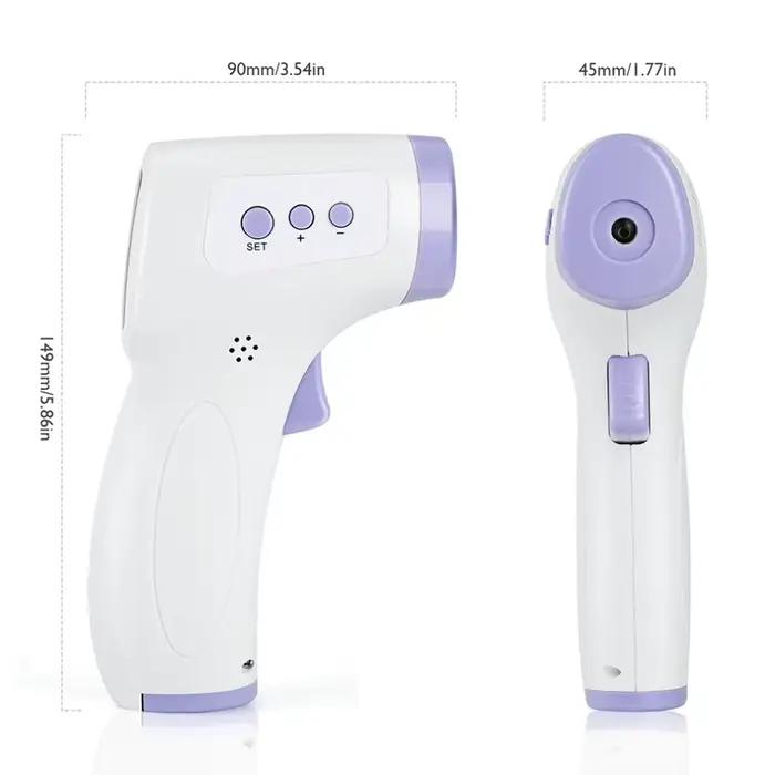 Thermomètre de fièvre infrarouge médical domestique numérique bébé adulte sans contact Laser température corporelle thermomètre/oxymètre d'oreille