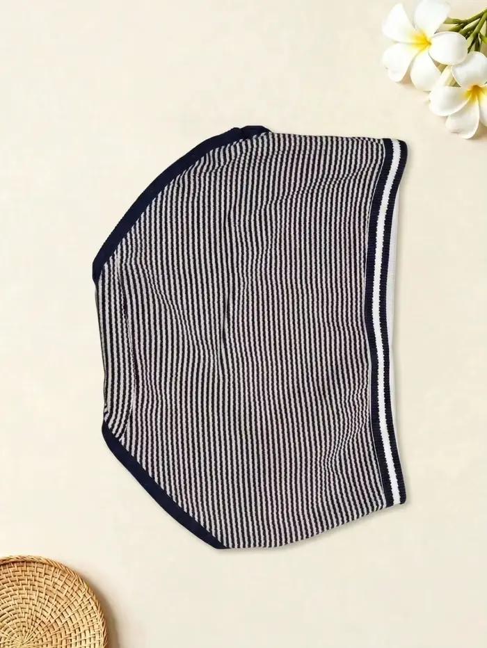 Lot de 4 culottes pour femmes à rayures écossaises