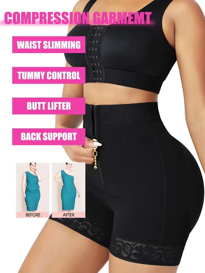 Femmes taille haute Shapewear culottes post-partum ventre façonnage culotte