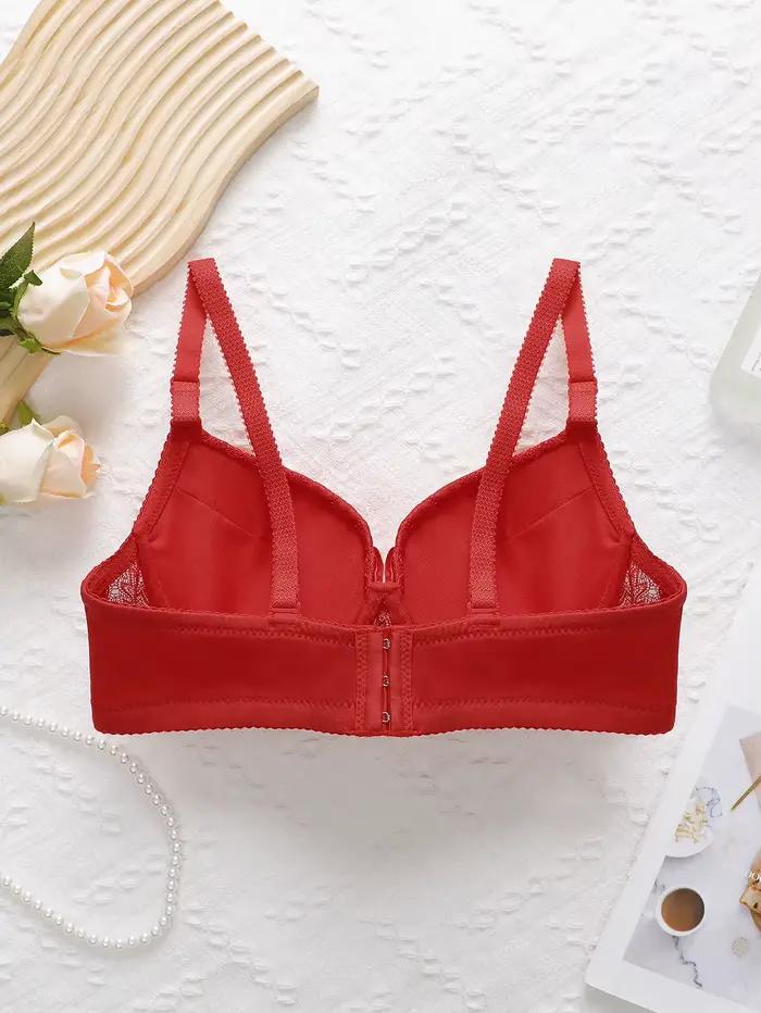 Soutien-gorge en dentelle à armatures pour femmes