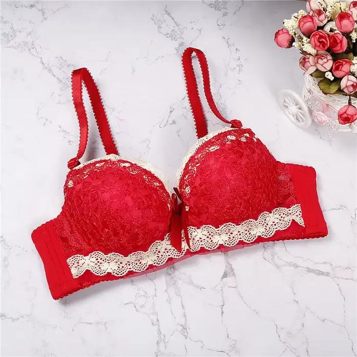 Soutien-gorge push up en dentelle pour femmes