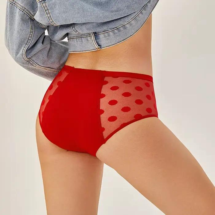 FINETOO culotte menstruelle femme pantalon physiologique anti-fuite sous-vêtements dames période
