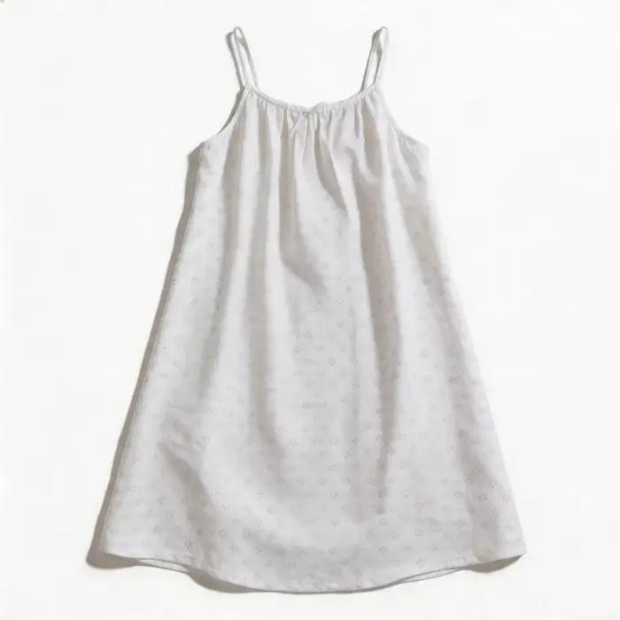 Nouvelle Robe de Nuit Coréenne Mi-Longue pour Femme