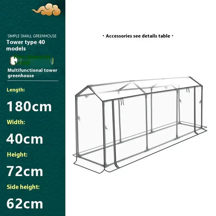 Support de tuyau en fer revêtu de plastique, Protection contre les insectes, tour de balcon, serre, plante à fleurs succulentes, hiver