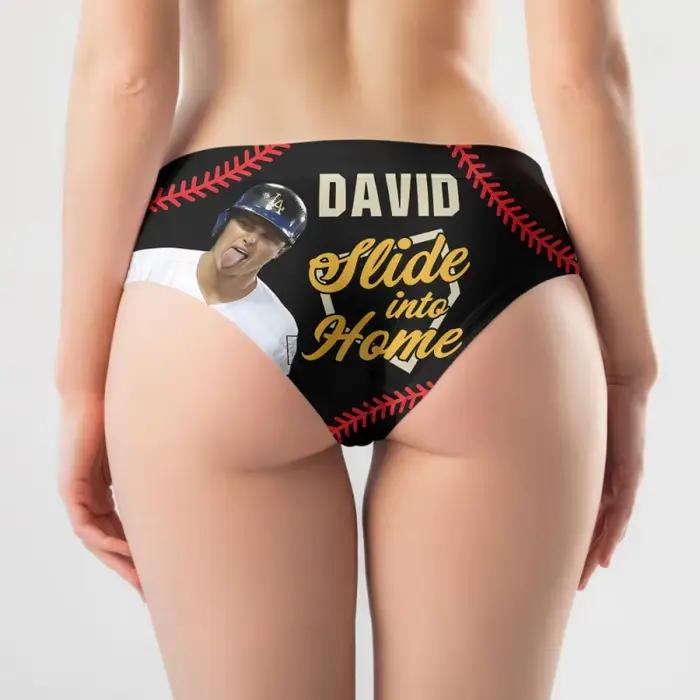 Culotte femme personnalisée avec photo et nom personnalisés