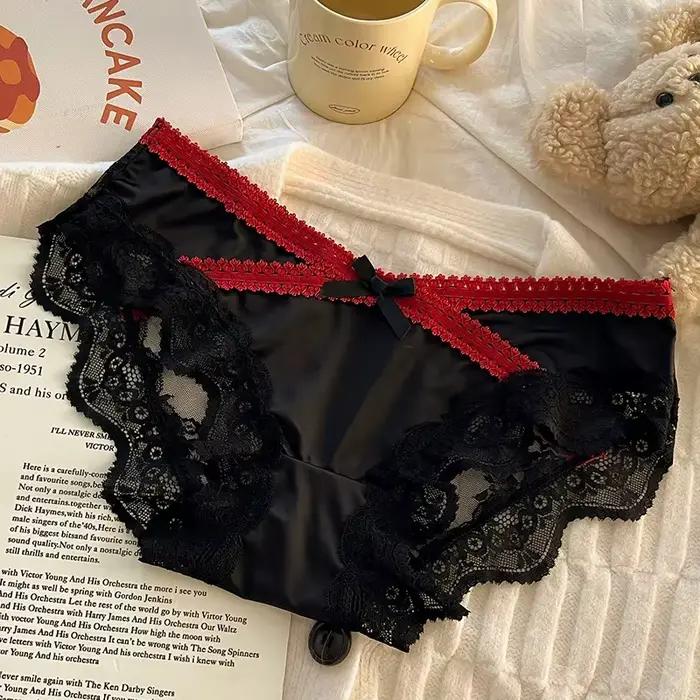Culotte en dentelle française pour femmes