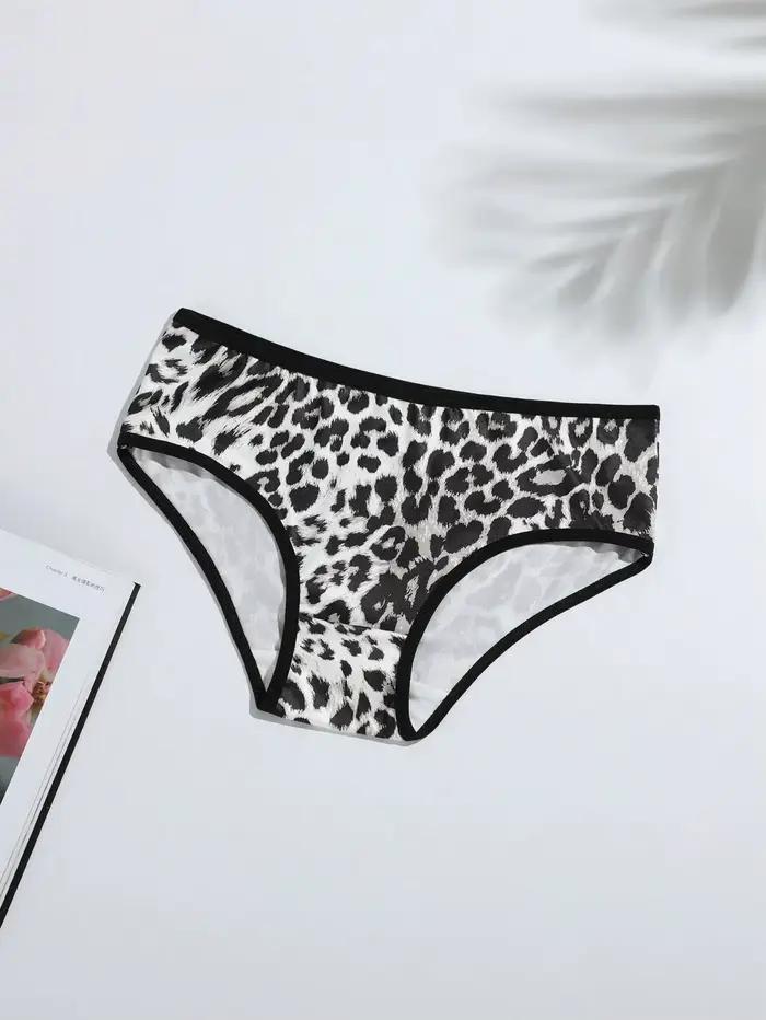 Lot de 7 nouvelles culottes bikini imprimées en soie de lait