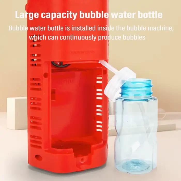 Machine à bulles automatique pour feu d'artifice, soufflant des bulles colorées avec musique dynamique, jouet à bulles lumineuses pour enfants, cadeau de fête de noël