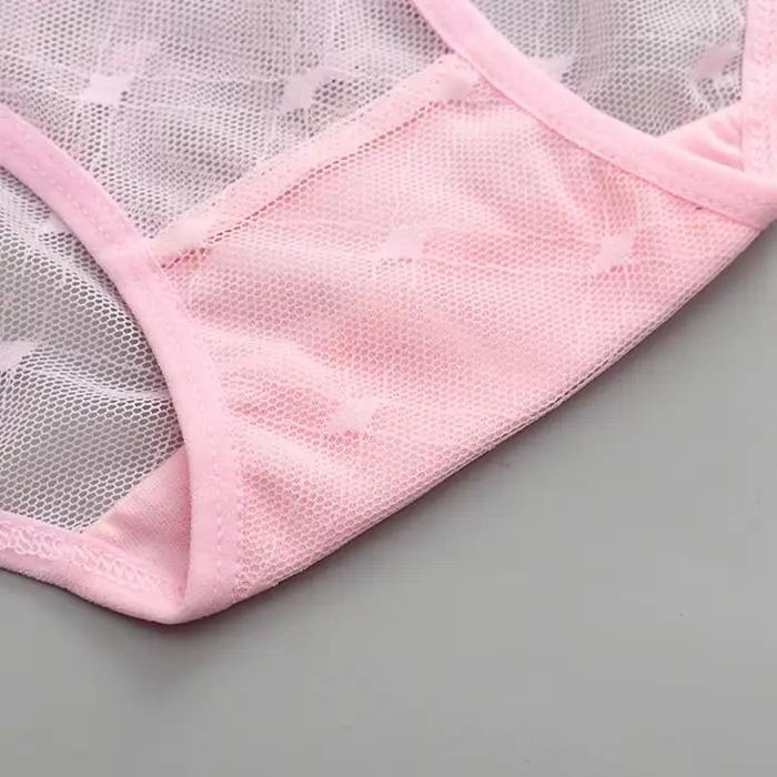 Culotte Sexy en dentelle transparente pour femmes