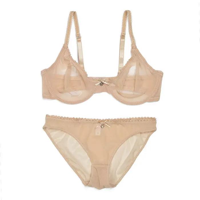 Soutien-gorge transparent ultra fin pour femmes