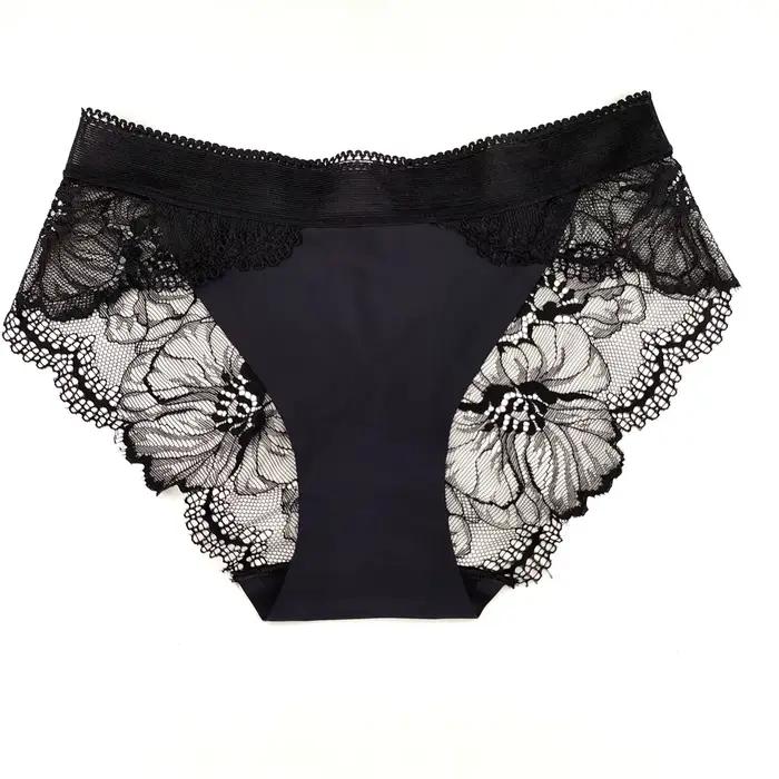 Culotte en dentelle sans couture pour femmes