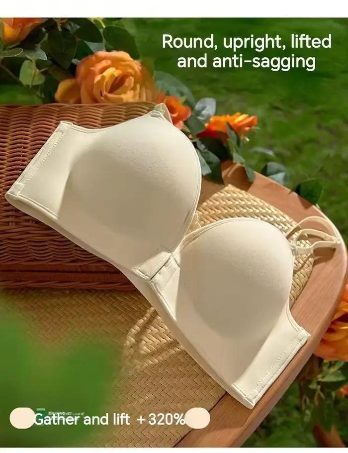 Soutien-gorge push-up épais avec fermeture frontale de 12 cm – Rehausseur rembourré ultra