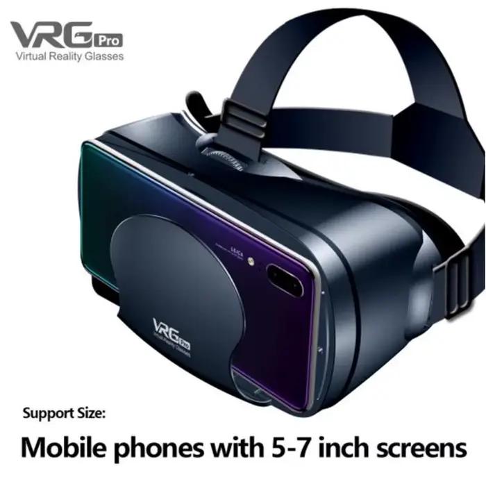 Lunettes de réalité virtuelle VR IMAX, énorme écran HD 3D, boîte en carton Google, casque VR pour téléphone 5-7 pouces, Support de manette de jeu
