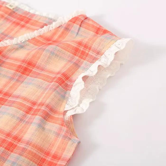 Femmes sans manches col en v chemises de nuit doux confortable vêtements