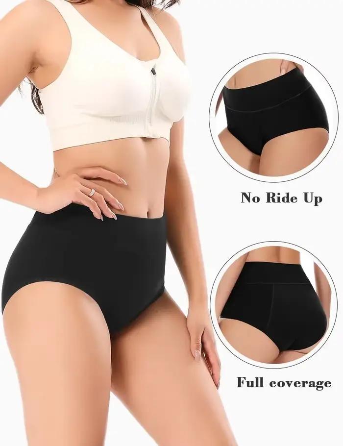 POKARLA Lot de 3 culottes menstruelles pour femmes