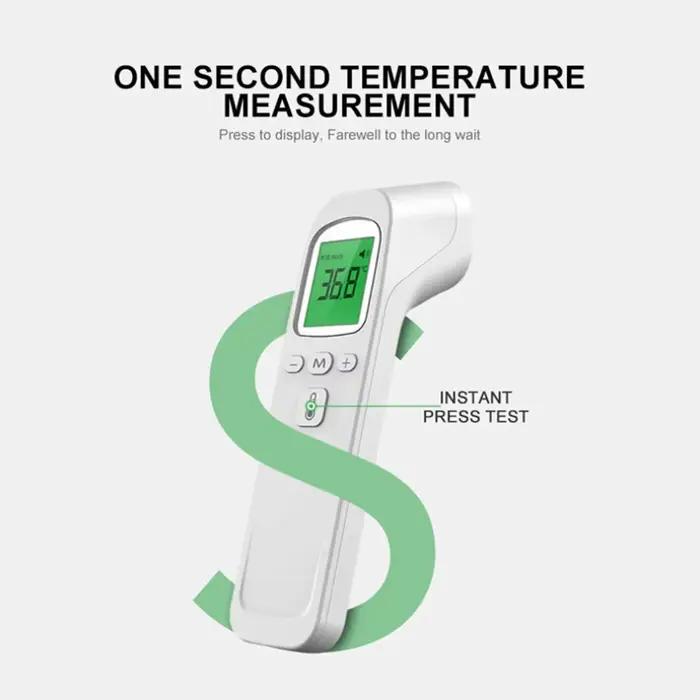 Thermomètre numérique infrarouge pour fièvre, médical, domestique, pour nourrissons et adultes, Laser sans contact, température corporelle, oreille