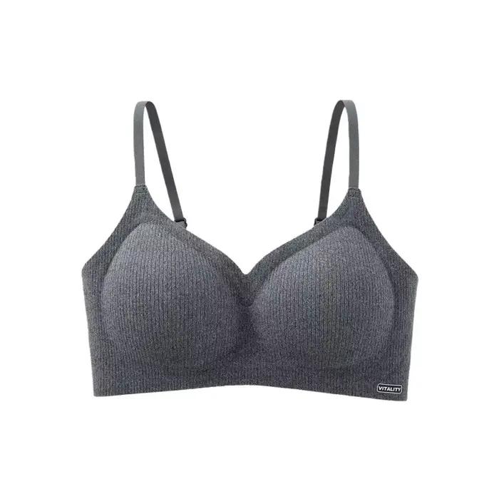 Soutien-gorge invisible respirant à armatures pour femme