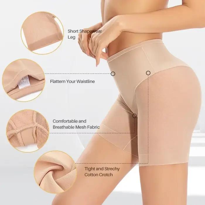 TUNIPants-Culotte slim taille haute pour femme