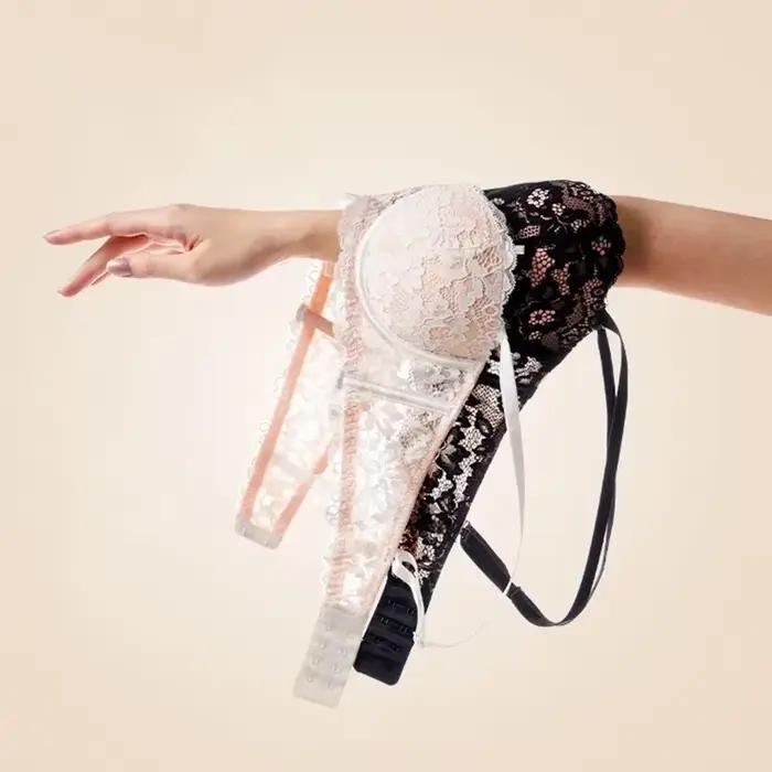 Soutien-gorge à armatures en dentelle pour femmes