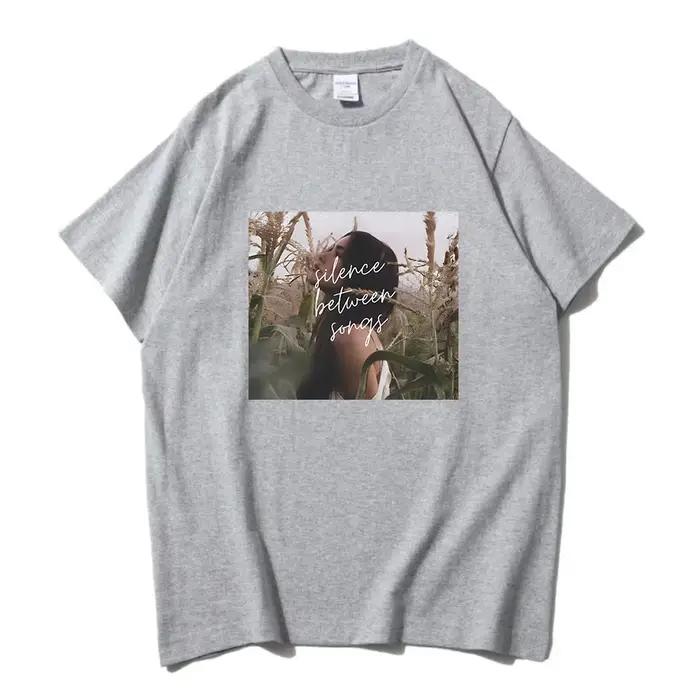 T-shirt en coton pour hommes et femmes, streetwear, hip hop, décontracté, de haute qualité, Madison Beer The Spinning Tour, été, 2024