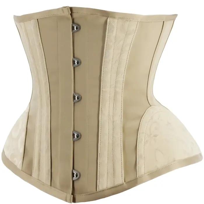 Corset court en forme de sablier pour femmes