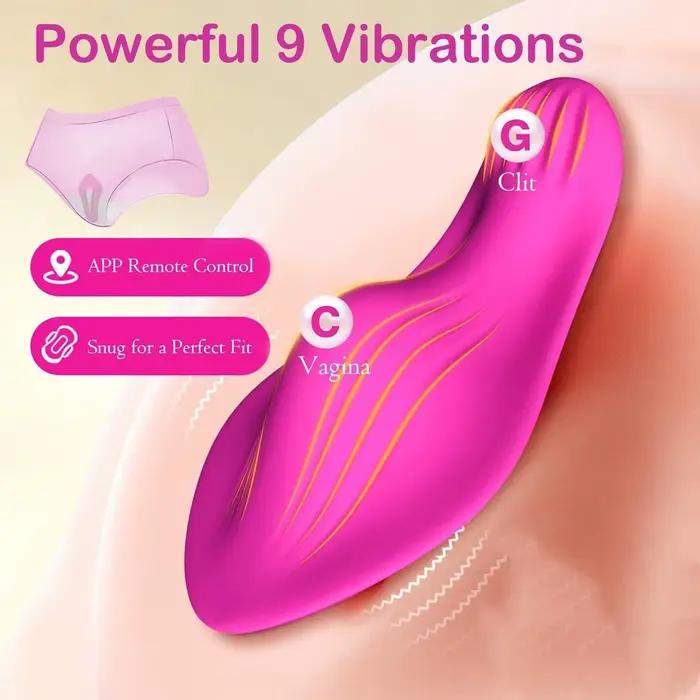 Vibromasseur Bluetooth portable pour adulte, stimulateur de Clitoris et de vagin, masseur, contrôle par application, œuf vibrant portable, jouet sexuel pour adulte