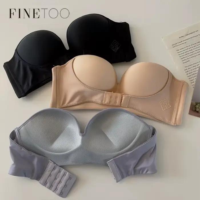 FINETOO fermeture avant soutien-gorge sans bretelles pour femme Sexy
