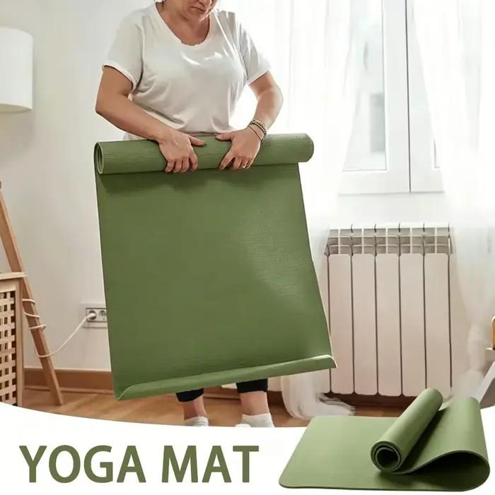 Tapis de fitness antidérapant pour exercices de Pilates, de musculation, de sport, de gymnastique, équipement de fitness