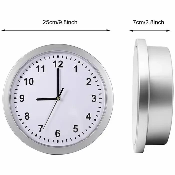 Horloge murale secrète avec compartiment caché, cachette de l'argent liquide, clés de bijoux, coffre-fort de valeur pour la décoration de la maison et du bureau