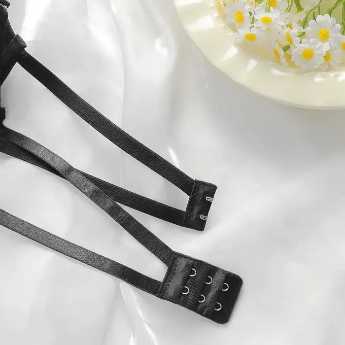 Soutien-gorge noir à armatures